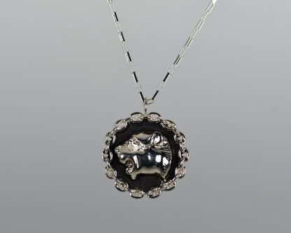 Panther Medallion Necklace